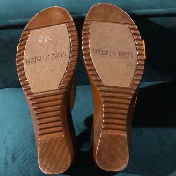 Wedge sandals made in Italy size 8 - Picture 4 of 5
